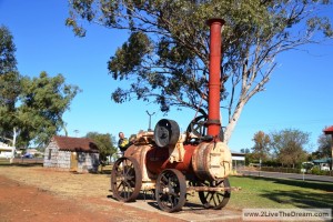 old vehicles in outback museums