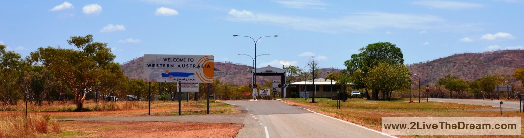Border to Western Australia